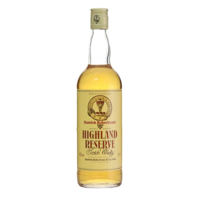 Highland Reserve Scotch Whisky