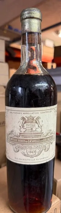 1947 Chateau Filhot - Sauternes 2ème Grand Cru Classé - 1 Bottle (0.75L)