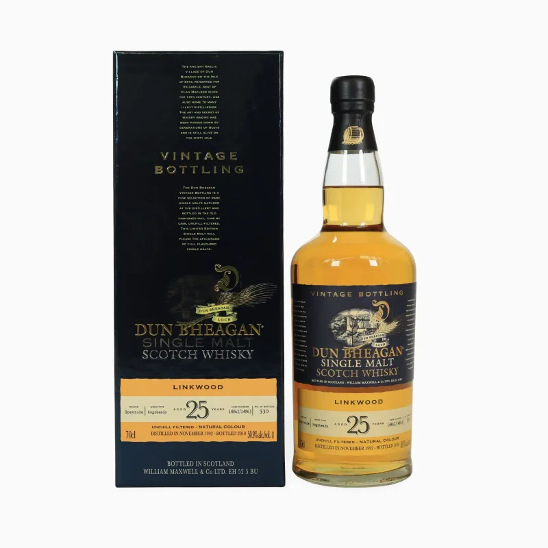 Linkwood – 25 year Old (1992) Dun Bheagan