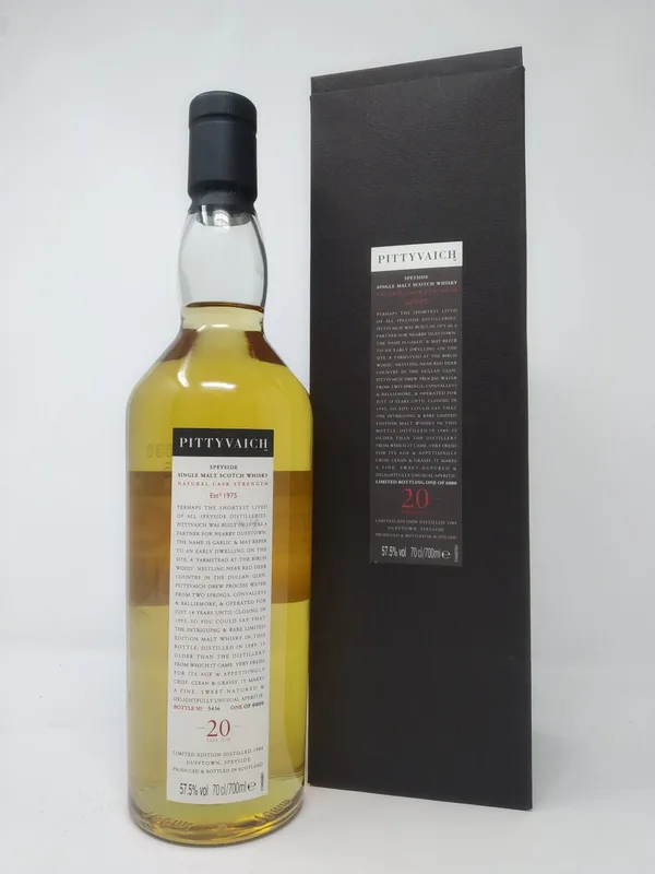 Pittyvaich – 20 Year Old 1989 (70cl, 57.5%)