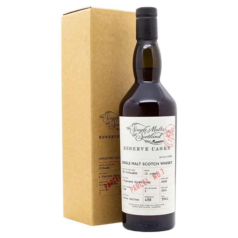 Single Malts of Scotland Reserve Casks Highland Distillery Aged 12 Years 2008/2021 (70cl, 48%)