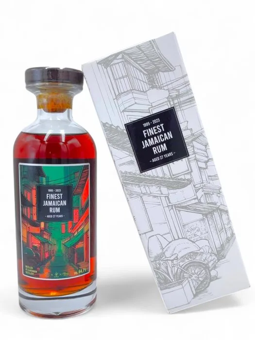 Clarendon 1995 27 years old Distilia - Distilia X Bar Lamp X Rhum Attitude - b. 2023 - 700ml