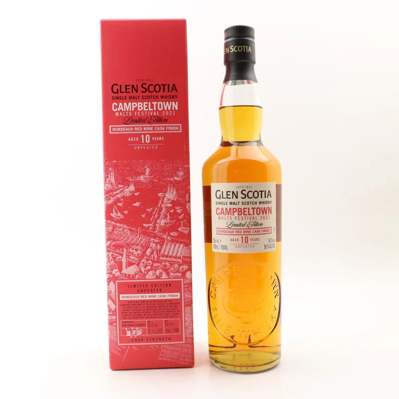Glen Scotia – 10 Year Old Campbeltown Malts Festival 2021 (70cl, 56.1%)