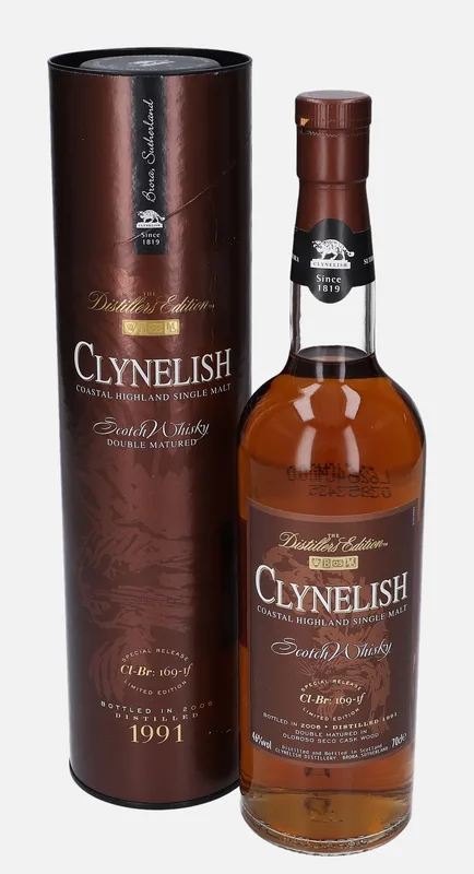 Clynelish – 1991 Distillers Edition Double Matured Cl-Br: 169-1f