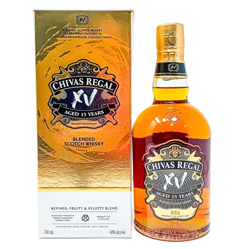 Chivas Regal XV 15 Year Old Blended Scotch Whisky (70cl, 40%)
