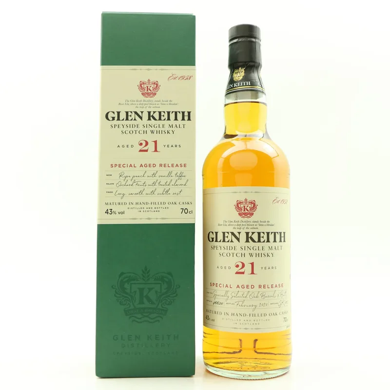 Glen Keith – 21 Year Old (70cl, 43%)
