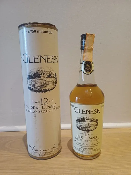 Glenesk 12 years old - b. 1980s - 75cl