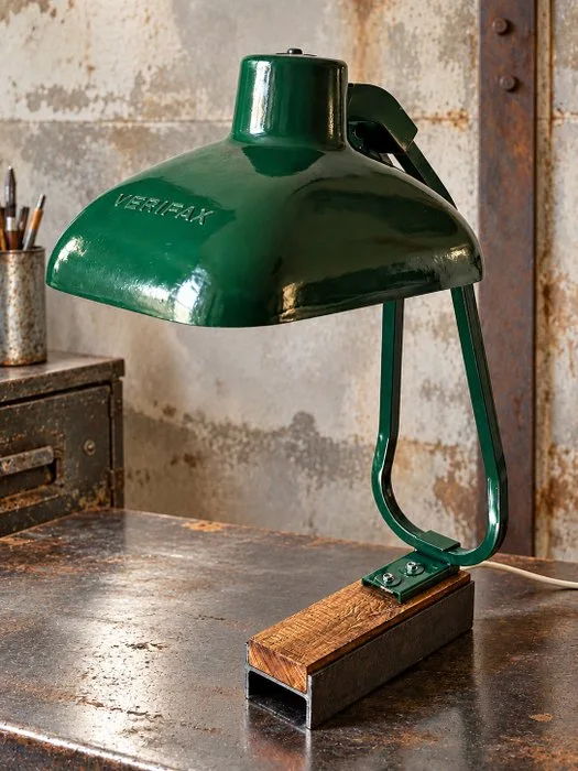 Kodak - Kodak VERIFAX – 1950s/60s Industrial Photographic Copier Lamp – Unique Upcycled Table Light - Table lamp - Polycarbonate