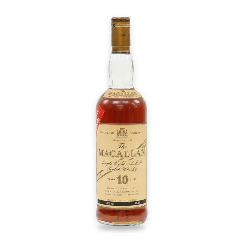 Macallan – 10 Year Old - 100 Proof 1980s (75cl)