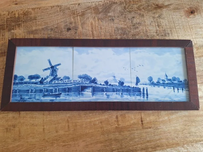 De Porceleyne Fles, Delft - Wall plate - Earthenware