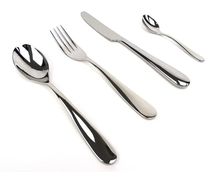 Alessi - Ettore Sottsass - Cutlery set (48) - 48-piece - ''Nuovo Milano'' - 18/10 stainless steel