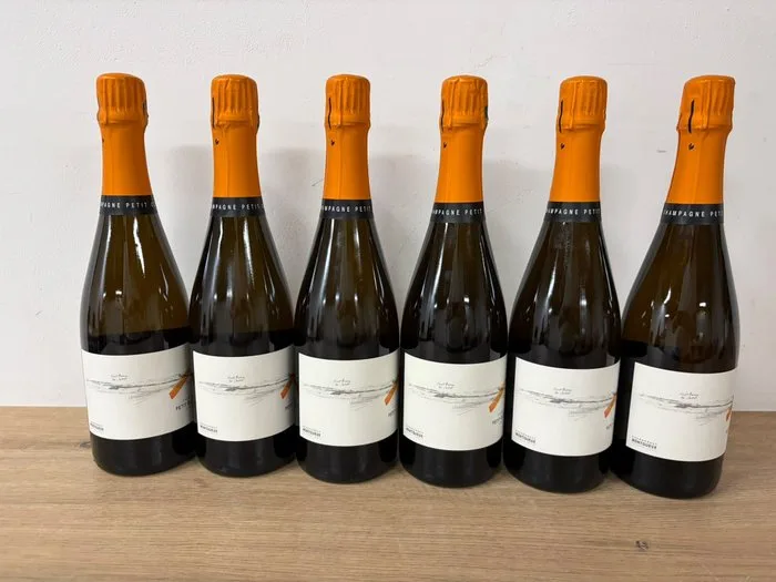 Petit Clergeot, 'Haut Revers du Chutat' Brut Nature 100% Chardonnay (Base 2023, Deg 2026) - Champagne - 6 Bottles (0.75L)