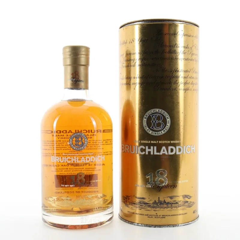 Bruichladdich – 18 Year Old 2nd Edition (2008) (70cl)
