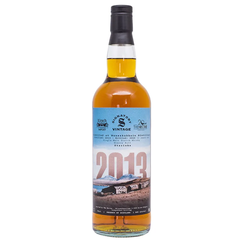 Signatory Vintage Bunnahabhain Staoisha 12 Year Old 2013/2026 Cask 900018 (70cl, 55%)