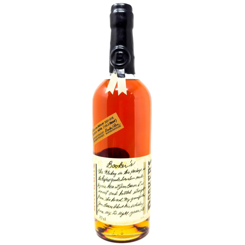 Booker's 6 Year Old Batch 2021-01E Bourbon Whisky (70cl, 62.6%)