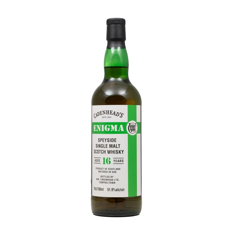 Cadenhead's Enigma 16 Year Old Speyside Single Malt (51.9%)