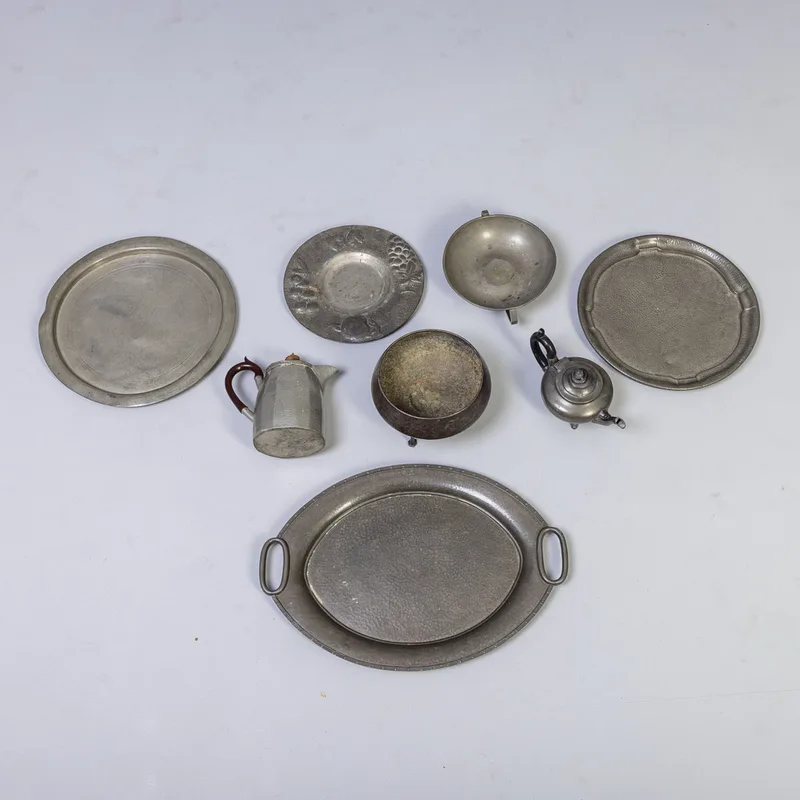 Collection of Pewter Items