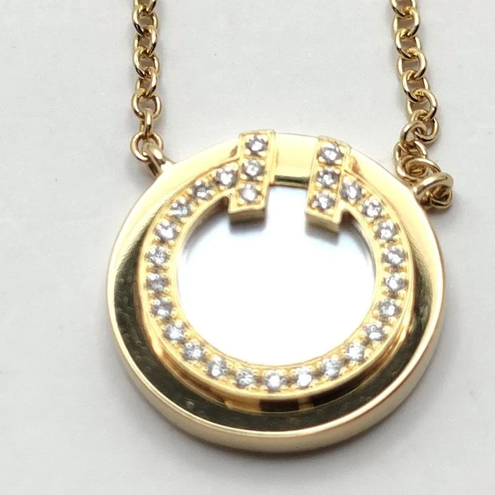 Tiffany & Co. - Necklace - 18 kt. Yellow gold - ttwocircle