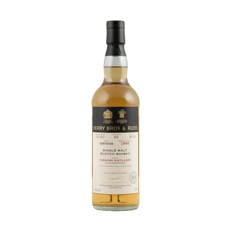 Tormore – 26 Year Old Cask #101160 Berry Bros & Rudd