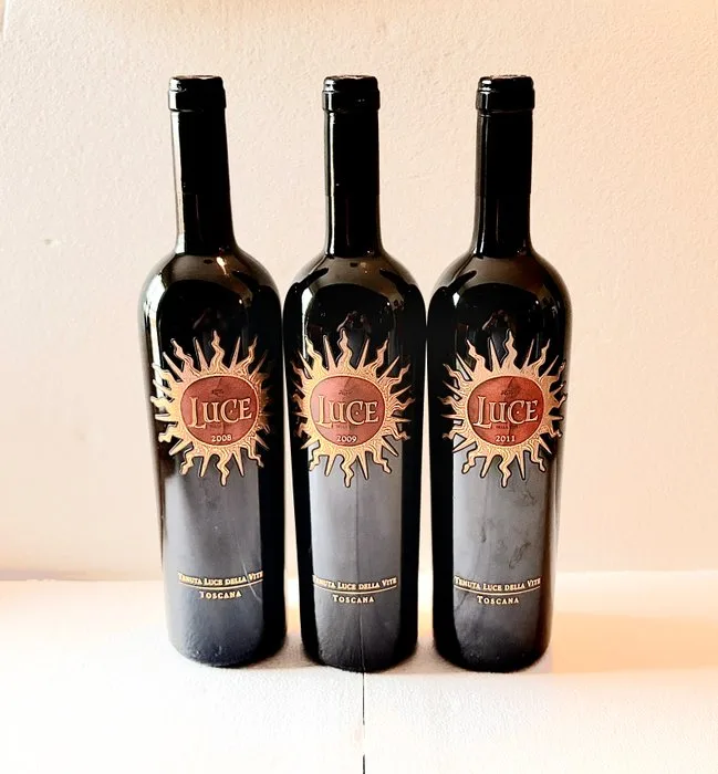 2008, 2009 & 2011 Tenuta Luce della Vite - Tuscany IGT - 3 Bottles (0.75L)