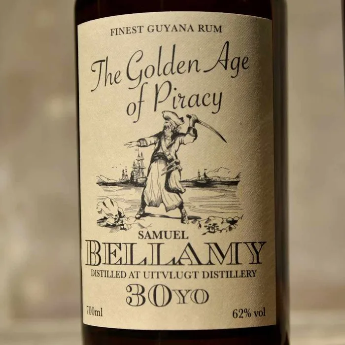 Uitvlugt 1991 30 years old Distilia - The Golden Age of Piracy - Bellamy - b. 2022 - 700ml