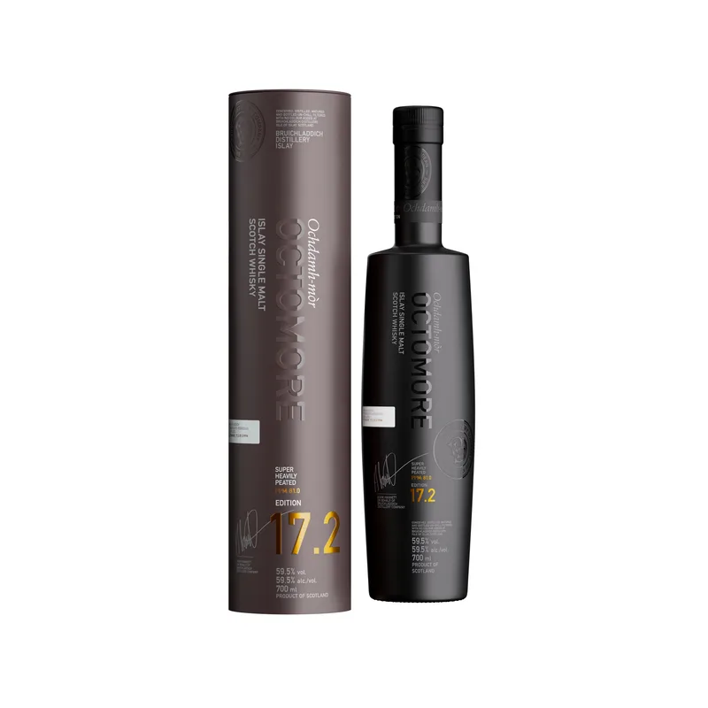 Octomore 17.2 5 Year Old 100% Scottish Mainland Concerto Barley (70cl, 59.5%)