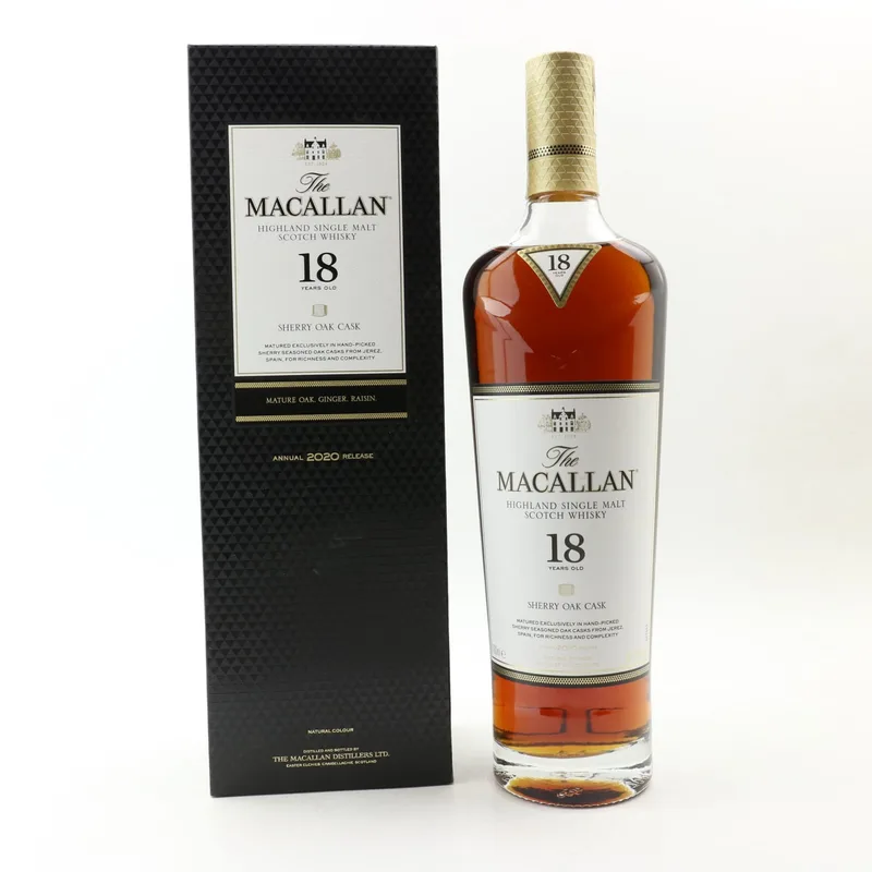 Macallan – 18 Year Old Sherry Oak 2020 Release (70cl, 43%)