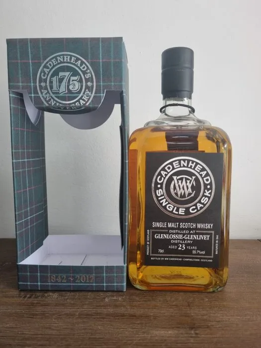 Glenlossie 1993 23 years old 175th Anniversary - Bourbon Hogshead - Cadenhead's - b. 2017 - 70cl