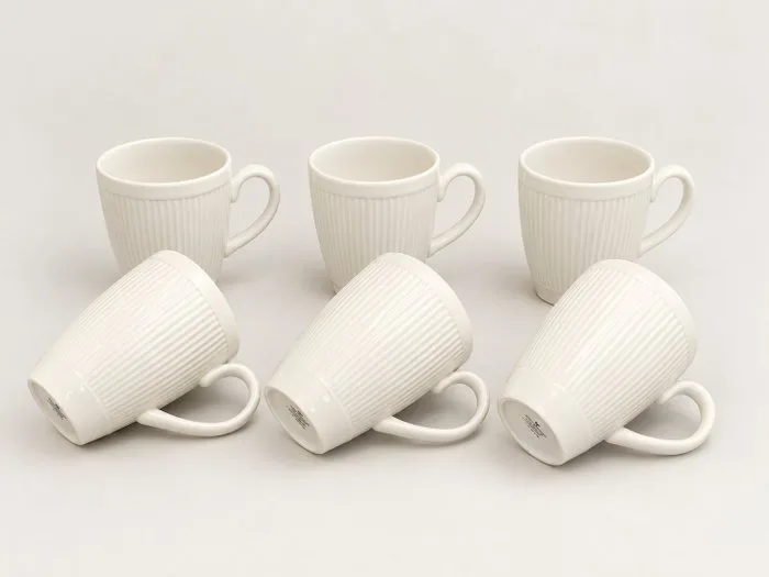Wedgwood - Coffee and tea service (6) - Windsor - Porcelain - Wedgwood Windsor New