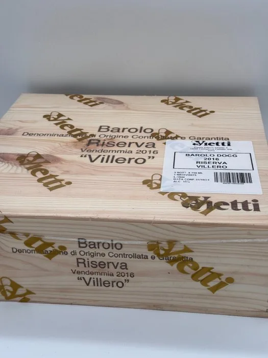 2016 Vietti, Barolo Riserva "Villero" - Barolo Riserva, DOCG - 3 Bottles (0.75L)