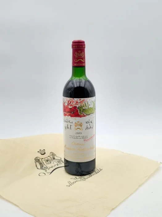 1989 Chateau Mouton Rothschild - Pauillac 1er Grand Cru Classé - 1 Bottle (0.75L)