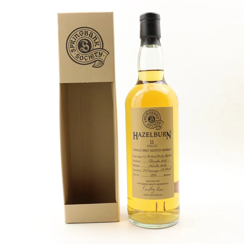 Hazelburn – 2007 11 Year Old Society Bottling (70cl, 54.2%)