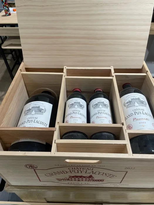 2022 Château Grand Puy Lacoste Variation Case - Pauillac 5ème Grand Cru Classé - 1 jeroboam (300cl), 2 magnums (150cl) & 4 bottles (75cl)