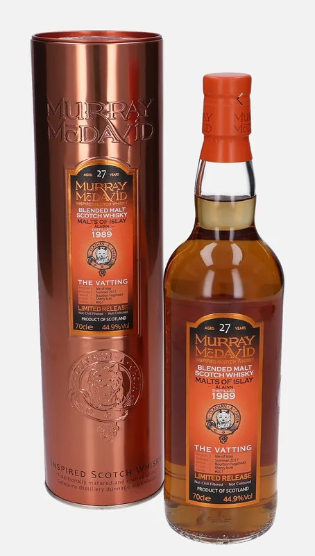 Murray McDavid – Malts Of Islay Àlainn 1989 27 Year Old The Vatting Batch: 001