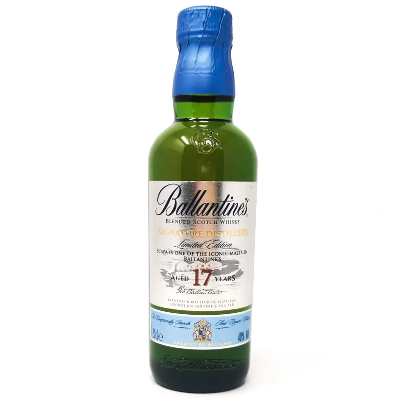 Ballantine's 17 Year Old Signature Distillery Scapa Blended Scotch Whisky