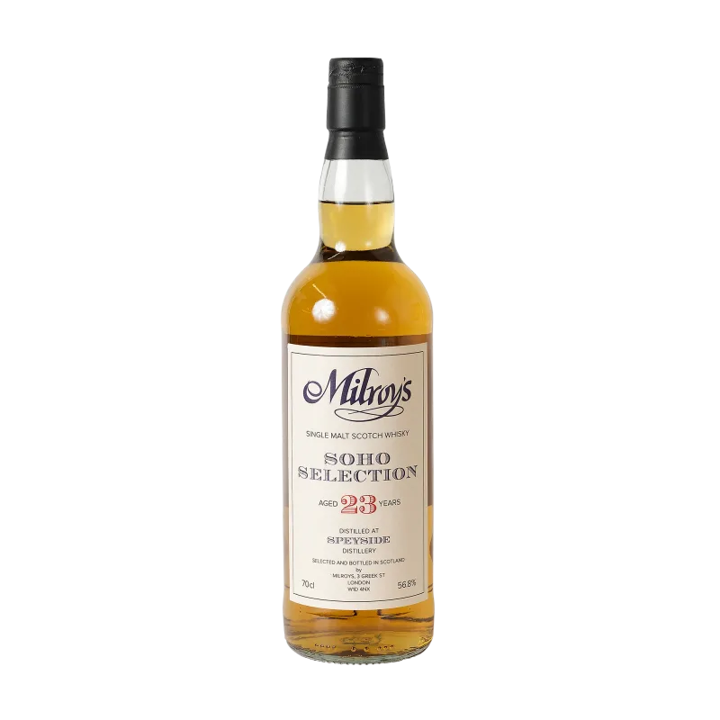 Speyside 23 Year Old 'Soho Selection' Milroy's of Soho (70cl, 56.8%)
