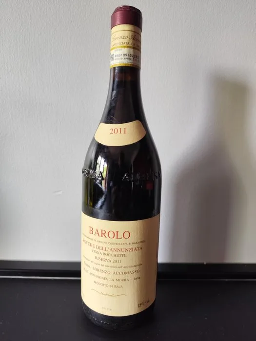 2011 Lorenzo Accomasso, Rocche dell'Annunziata Vigna Rocchette - Barolo Riserva - 1 Bottle (0.75L)