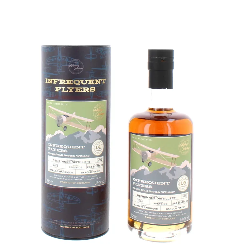 Benrinnes – 14 Year Old 2012 (Cask No. 7110) Infrequent Flyers Single Malt