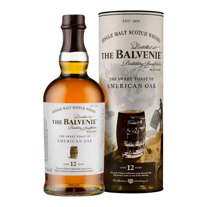 Balvenie – 12 Year Old The Sweet Toast of American Oak (43%)
