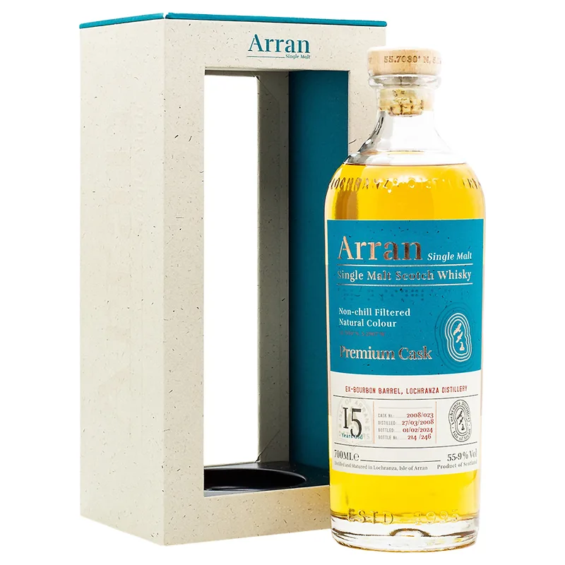 Arran – 15 Years Old 2008/2024 Cask 2008/023 (70cl, 55.9%)