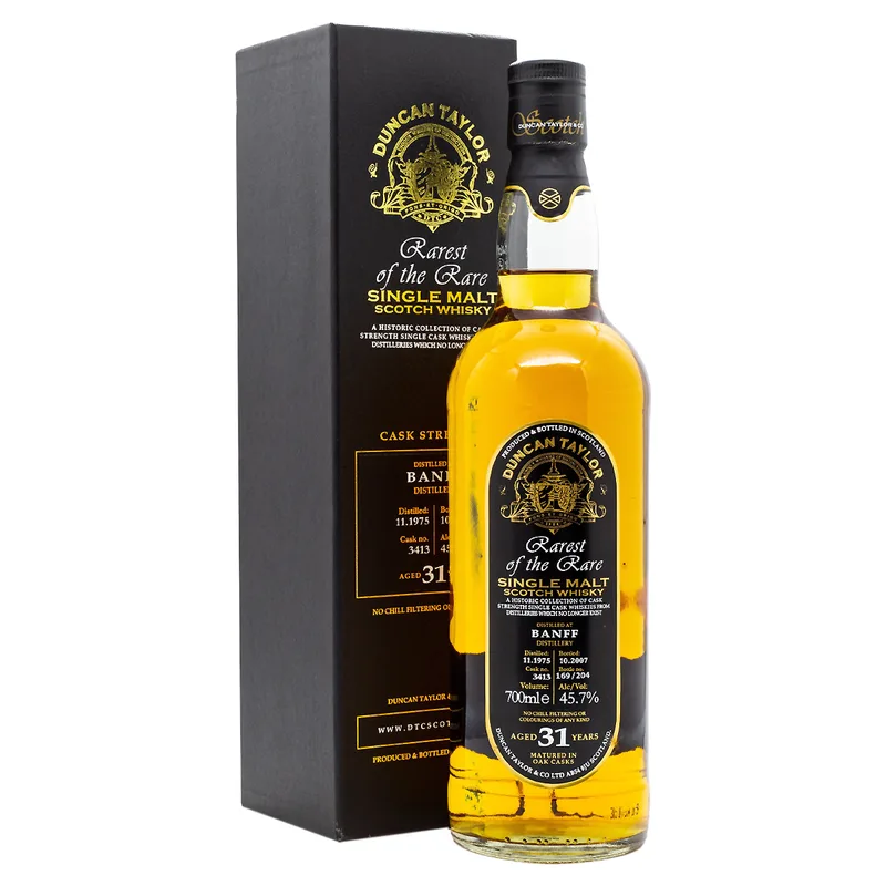 Duncan Taylor Banff 31 Year Old 1975/2007 Cask 3413 (70cl, 45.7%)