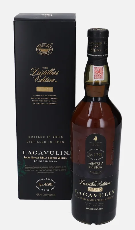 Lagavulin – 1995 Distillers Edition Double Matured lgv. 4/501