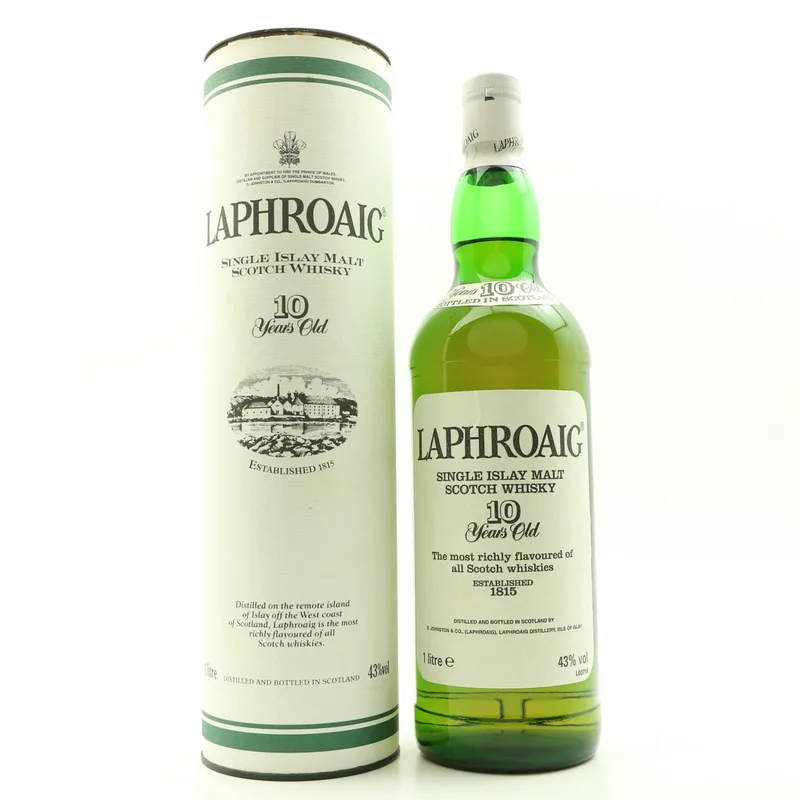 Laphroaig – 10 Year Old 1L (1litre, 40%)