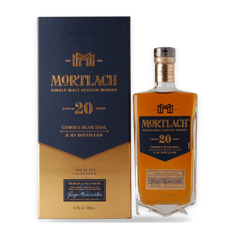 Mortlach 20 Year Old - Cowie's Blue Seal