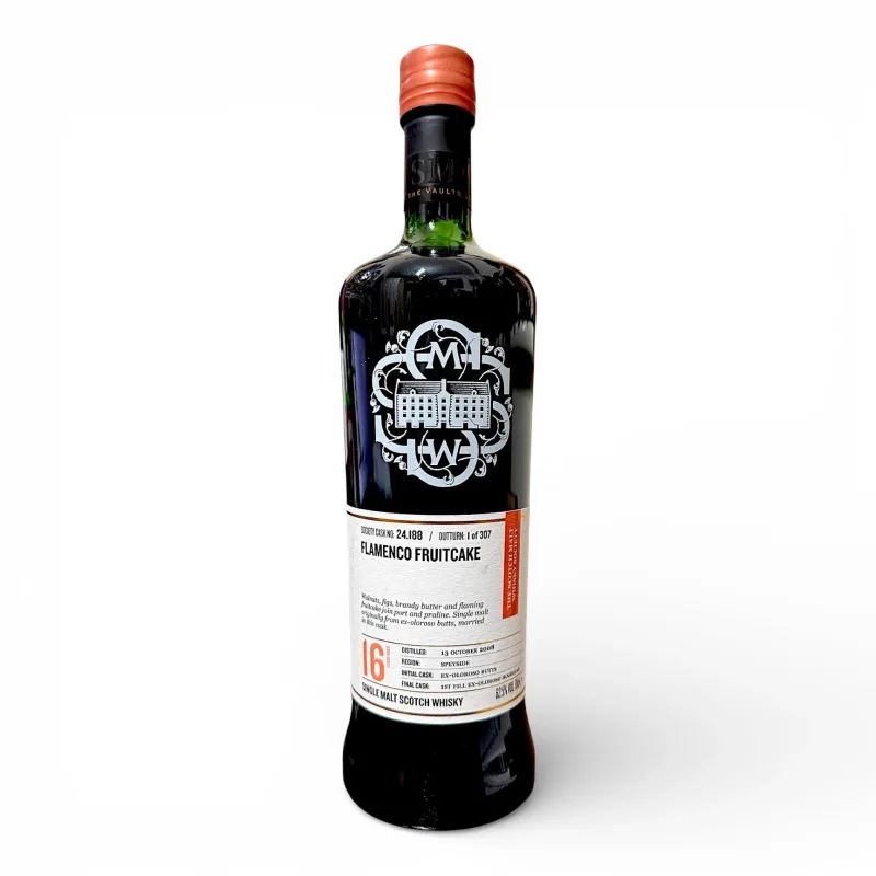 Macallan – 16 Year Old 2008 SMWS Single 1st Fill Oloroso Hogshead 24.188 Flamenco Fruitcake (70cl)
