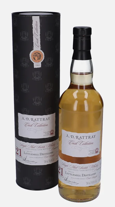 Littlemill – 1991 21 Year Old A. D. Rattray Cask Collection