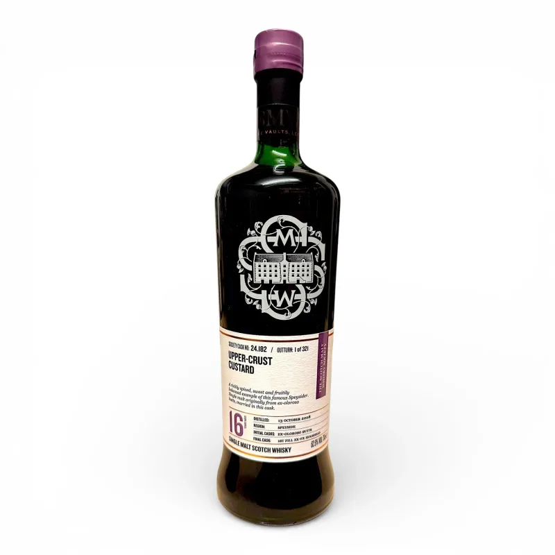Macallan – 16 Year Old 2008 SMWS Single Cask 24.182 Upper-Crust Custard (70cl)