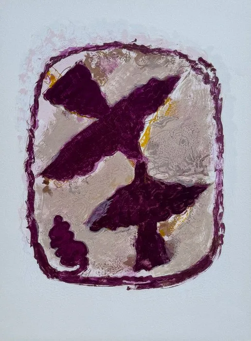 Georges Braque (1882-1963) - Lettera Amorosa - Oiseaux fulgurants