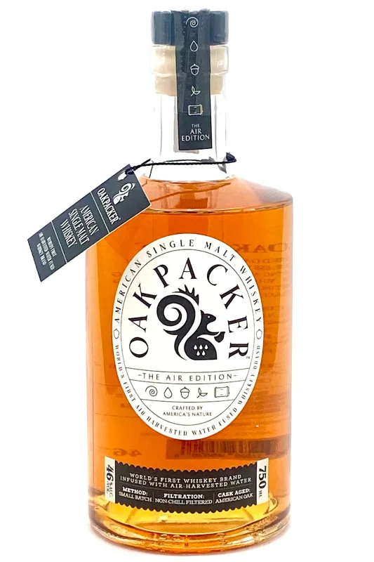 OakPacker Air Edition American Malt Whiskey (75cl, 46%)