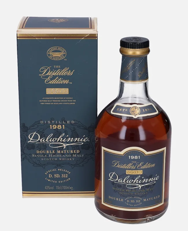 Dalwhinnie – 1981 Distillers Edition Double Matured D.SD. 312